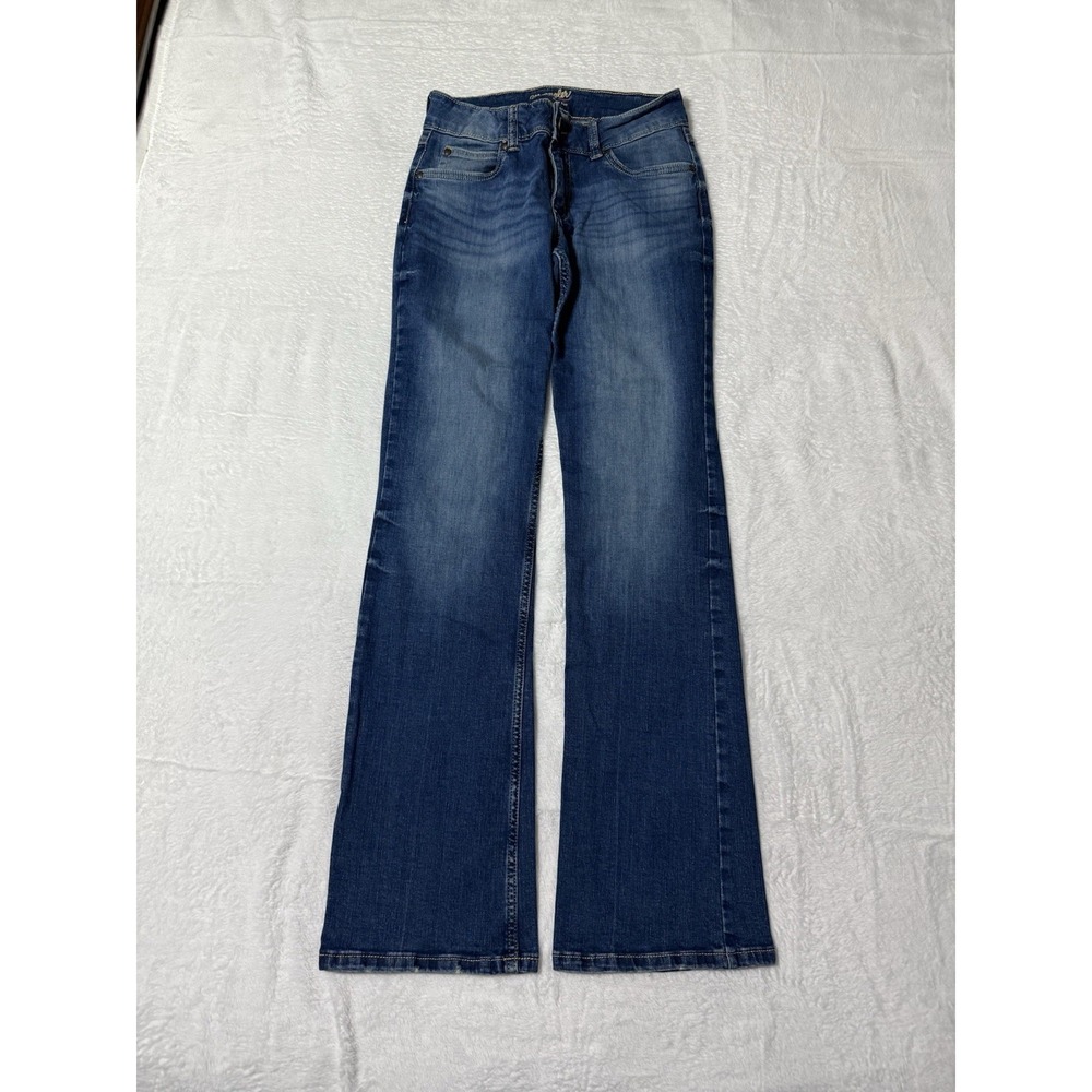Wrangler Jeans‎ Womens 27x32 Blue Medium Wash Bootcut Denim Low Rise